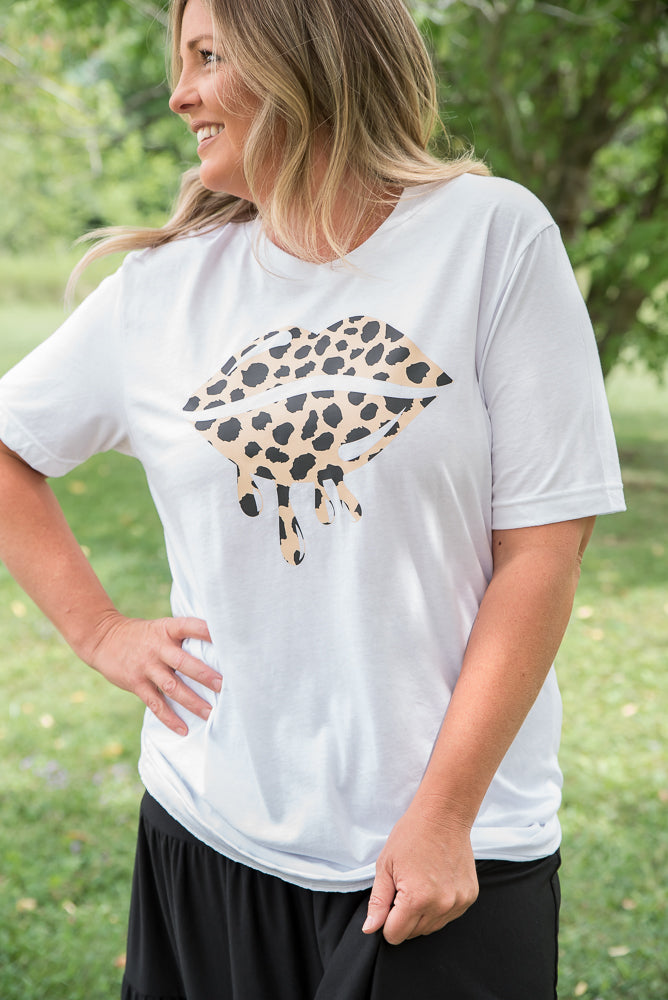 Leopard Lips Graphic Tee-BT Graphic Tee-Inspired by Justeen-Women's Clothing Boutique