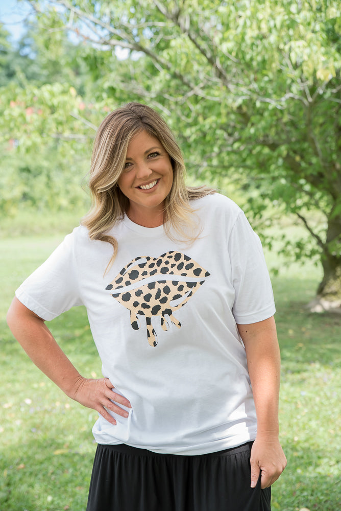 Leopard Lips Graphic Tee-BT Graphic Tee-Inspired by Justeen-Women's Clothing Boutique