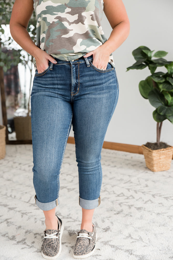 Make a Move Judy Blue Capris-Judy Blue-Inspired by Justeen-Women's Clothing Boutique