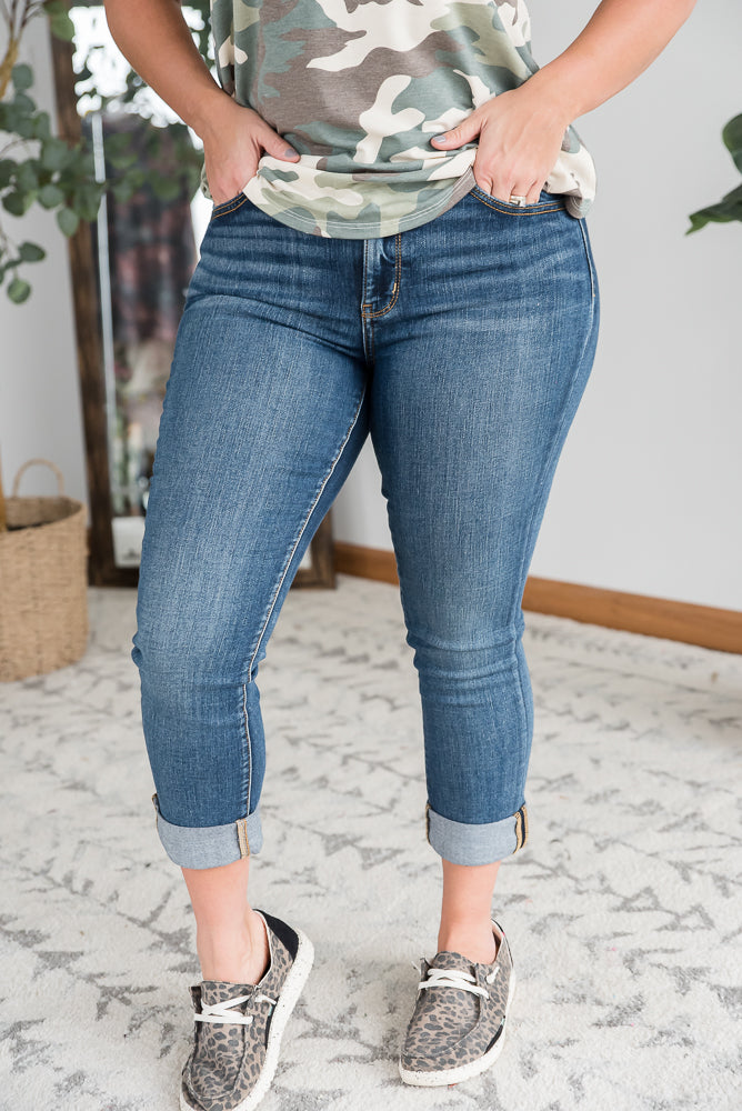 Make a Move Judy Blue Capris-Judy Blue-Inspired by Justeen-Women's Clothing Boutique