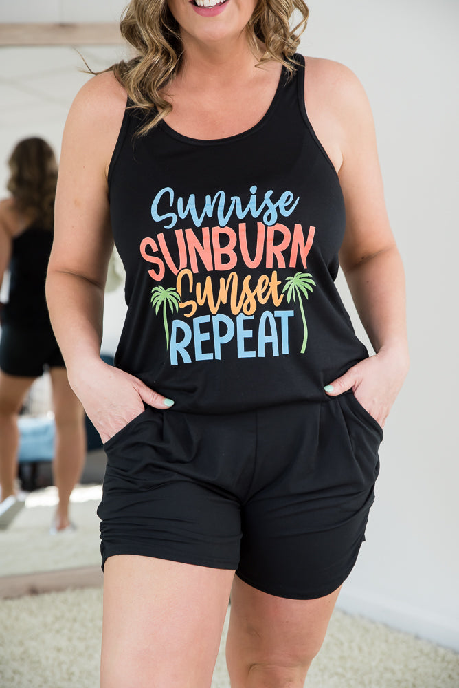 Sunrise Sunburn Sunset Repeat Tank-BT Graphic Tee-Inspired by Justeen-Women's Clothing Boutique