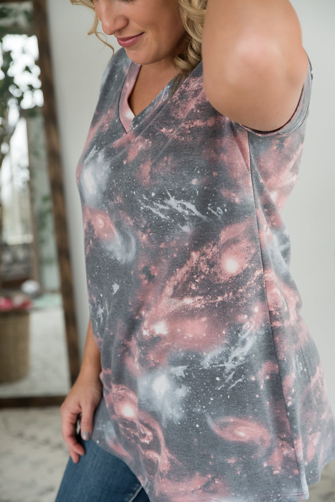 Galaxy Quest Top-Heimish-Inspired by Justeen-Women's Clothing Boutique