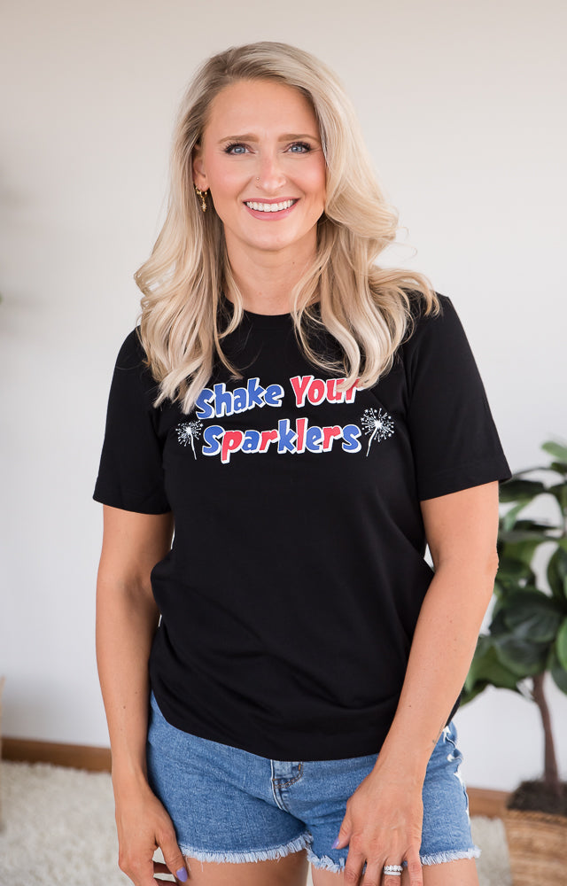 Shake Your Sparklers Graphic Tee-BT Graphic Tee-Inspired by Justeen-Women's Clothing Boutique