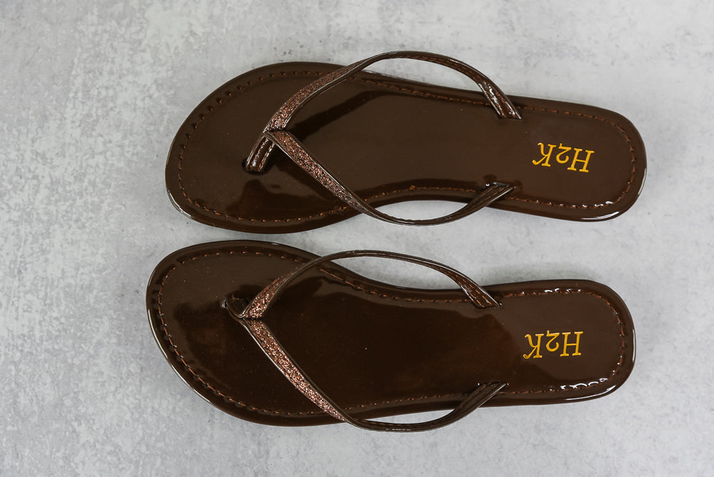 Sassy Sandals in Brown-H2K-Inspired by Justeen-Women's Clothing Boutique