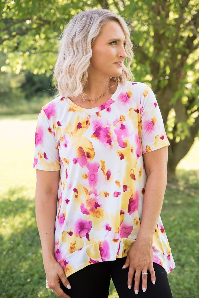 A Cheerful Soul Top-White Birch-Inspired by Justeen-Women's Clothing Boutique in Chicago, Illinois