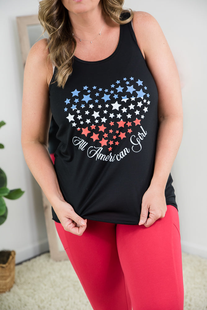 All American Girl Tank-BT Graphic Tee-Inspired by Justeen-Women's Clothing Boutique