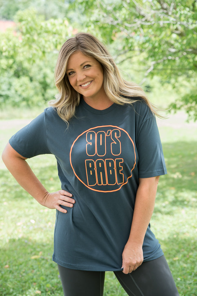 90's Babe Graphic Tee-BT Graphic Tee-Inspired by Justeen-Women's Clothing Boutique in Chicago, Illinois