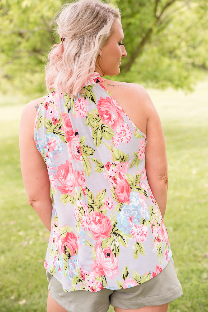 Romantic Blooms Tank-Sew in Love-Inspired by Justeen-Women's Clothing Boutique