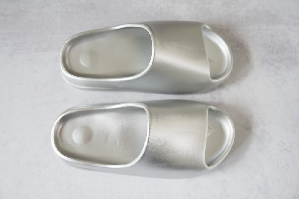 Everyday Sandals in Silver-H2K-Inspired by Justeen-Women's Clothing Boutique