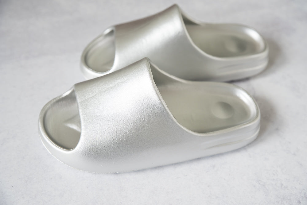 Everyday Sandals in Silver-H2K-Inspired by Justeen-Women's Clothing Boutique