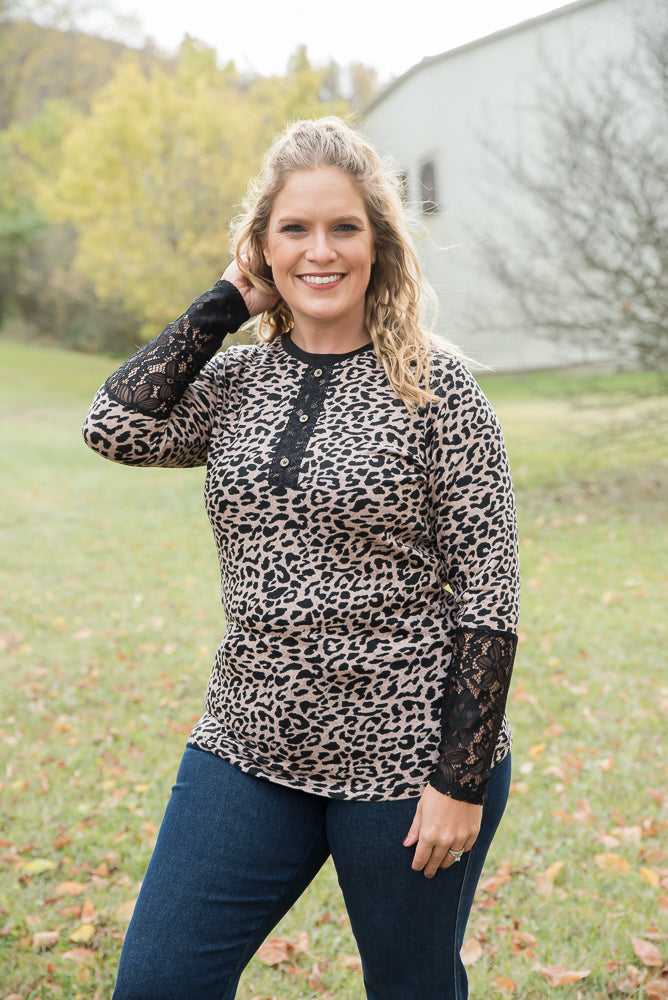 Lady in Leopard Top-YFW-Inspired by Justeen-Women's Clothing Boutique in Chicago, Illinois