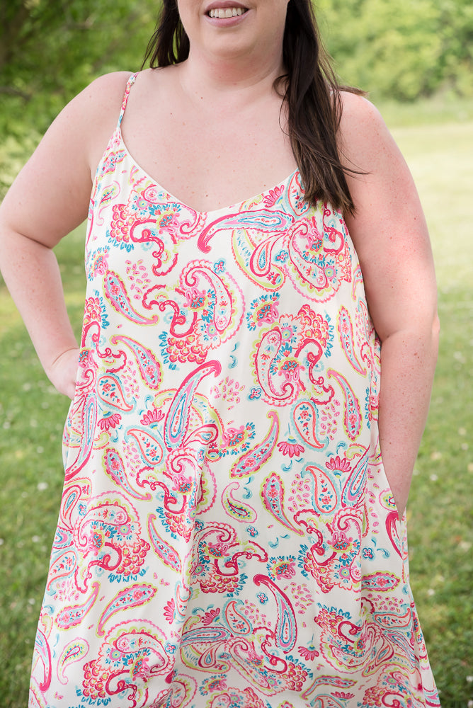 Paisley Paradise Maxi Dress-Andre by Unit-Inspired by Justeen-Women's Clothing Boutique in Chicago, Illinois