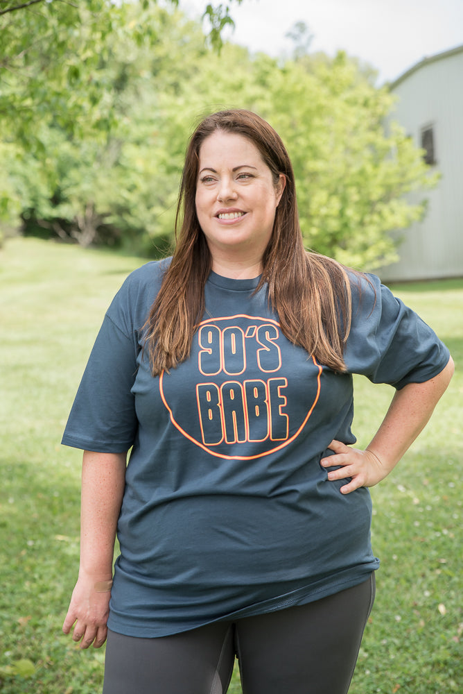 90's Babe Graphic Tee-BT Graphic Tee-Inspired by Justeen-Women's Clothing Boutique in Chicago, Illinois