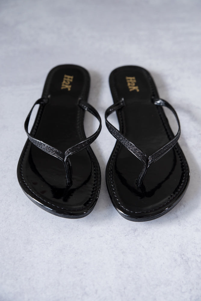 Sassy Sandals in Black-H2K-Inspired by Justeen-Women's Clothing Boutique