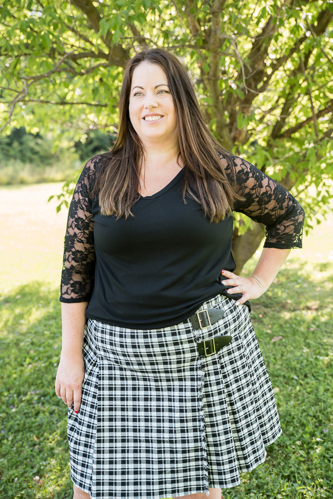 Rock This Town Skirt-White Birch-Inspired by Justeen-Women's Clothing Boutique