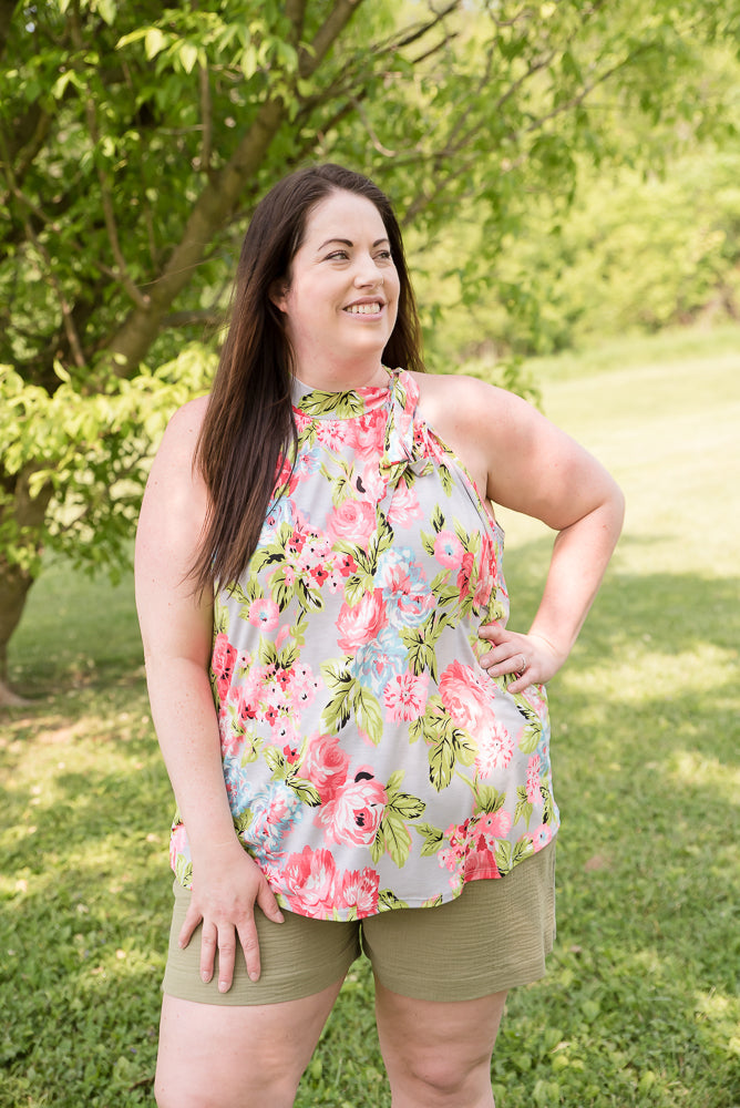 Romantic Blooms Tank-Sew in Love-Inspired by Justeen-Women's Clothing Boutique