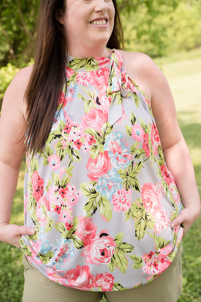 Romantic Blooms Tank-Sew in Love-Inspired by Justeen-Women's Clothing Boutique