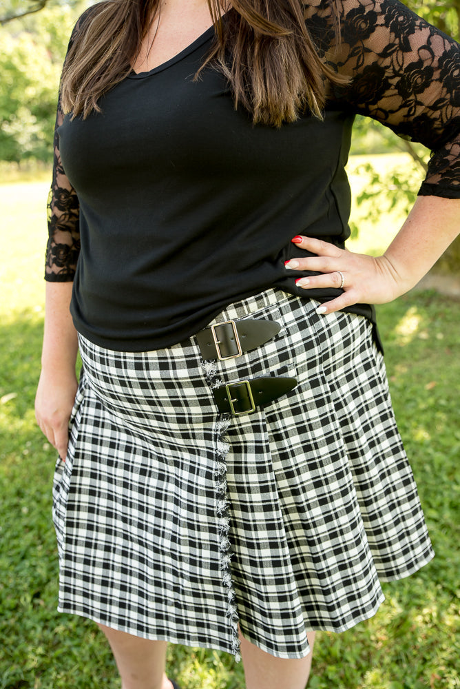 Rock This Town Skirt-White Birch-Inspired by Justeen-Women's Clothing Boutique