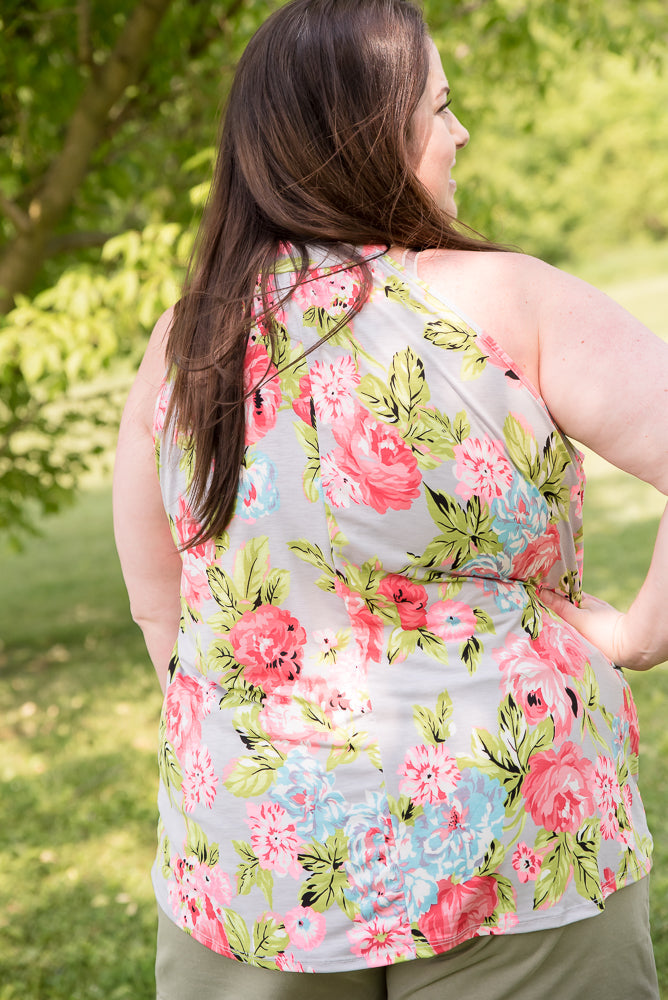 Romantic Blooms Tank-Sew in Love-Inspired by Justeen-Women's Clothing Boutique