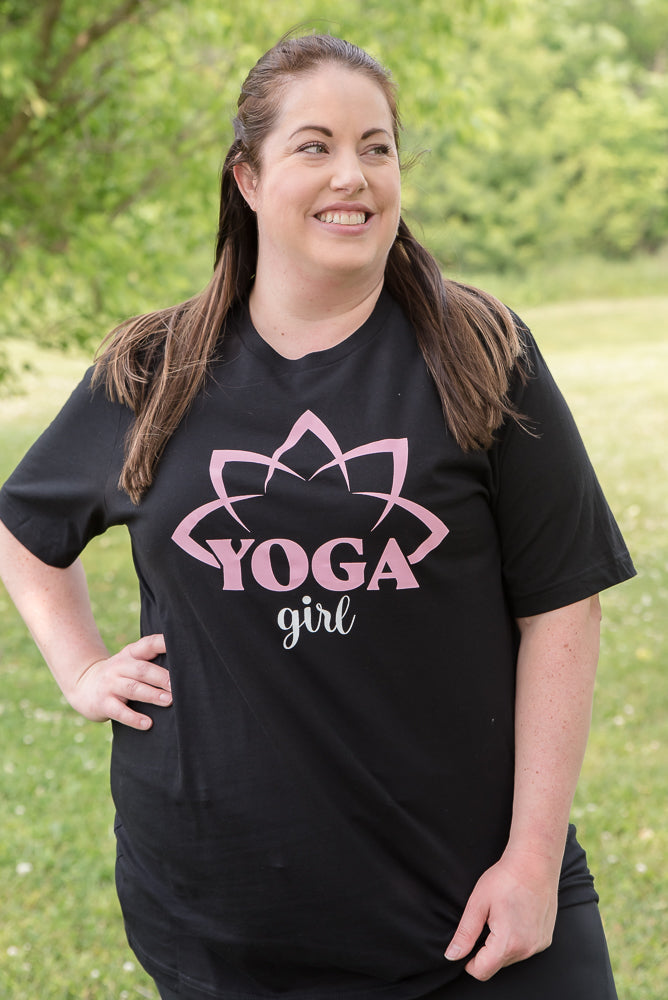 Yoga Girl Graphic Tee-BT Graphic Tee-Inspired by Justeen-Women's Clothing Boutique