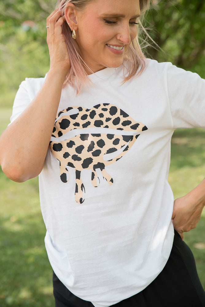 Leopard Lips Graphic Tee-BT Graphic Tee-Inspired by Justeen-Women's Clothing Boutique