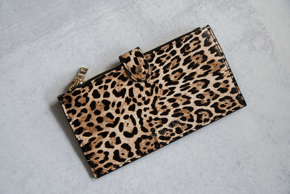 Rich Girl Wallet in Leopard-Julia Rose-Inspired by Justeen-Women's Clothing Boutique