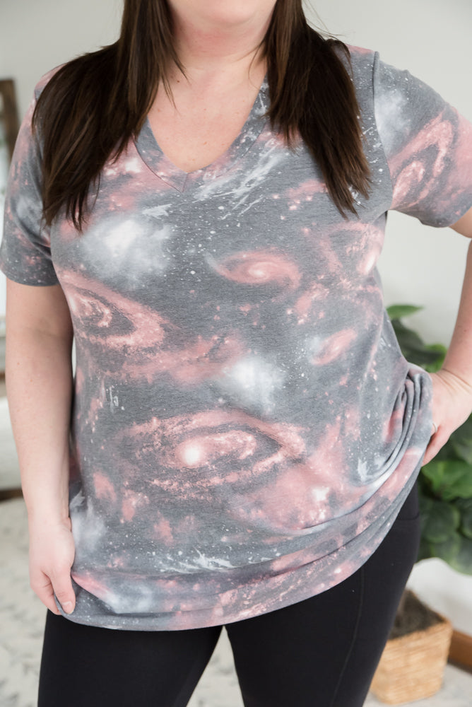 Galaxy Quest Top-Heimish-Inspired by Justeen-Women's Clothing Boutique