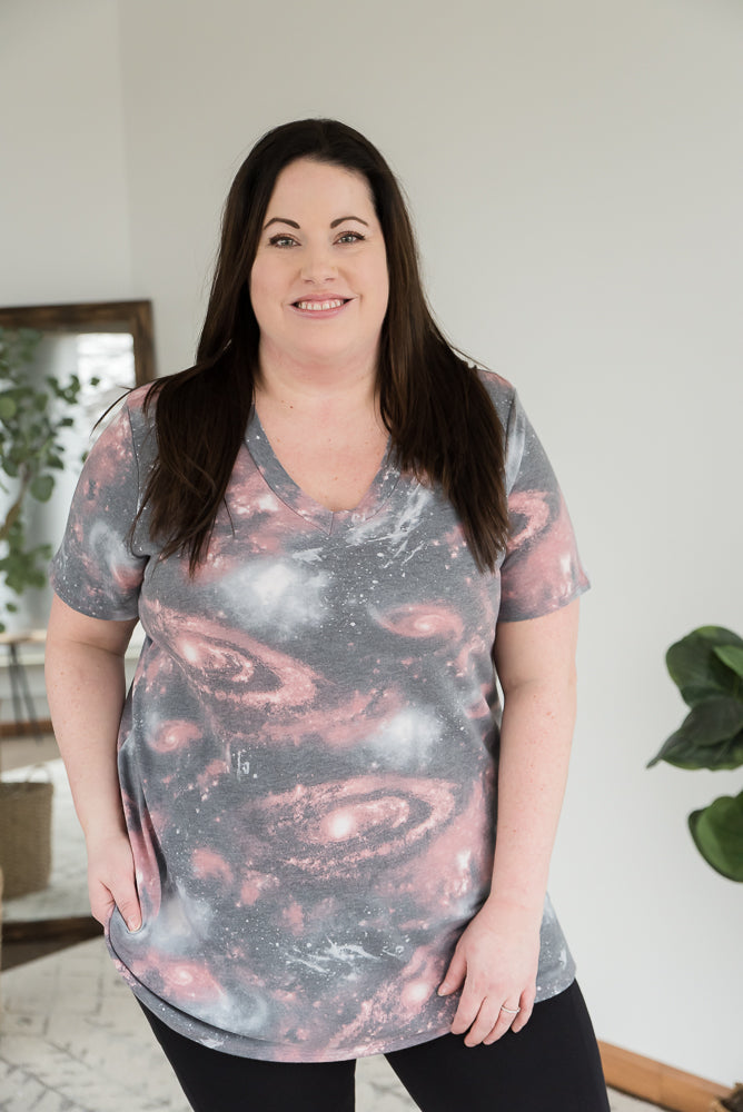 Galaxy Quest Top-Heimish-Inspired by Justeen-Women's Clothing Boutique