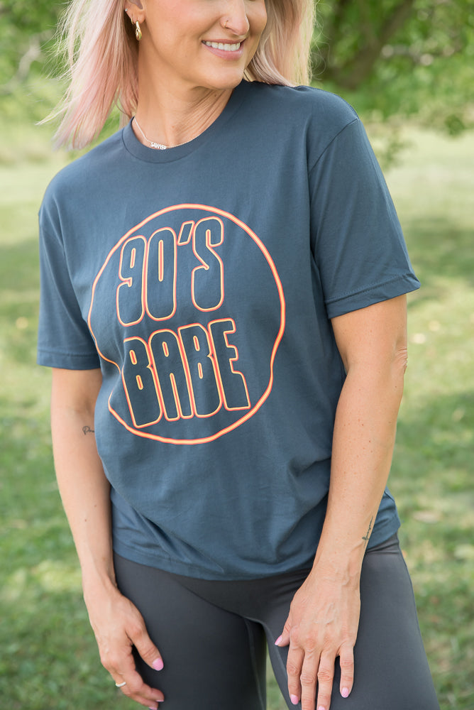 90's Babe Graphic Tee-BT Graphic Tee-Inspired by Justeen-Women's Clothing Boutique in Chicago, Illinois