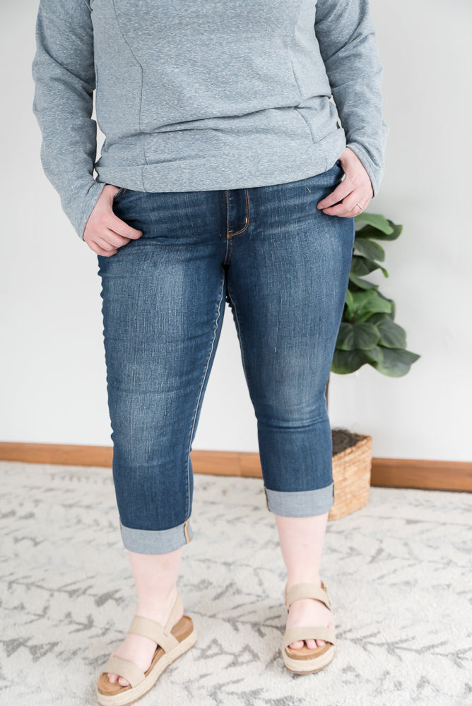 Make a Move Judy Blue Capris-Judy Blue-Inspired by Justeen-Women's Clothing Boutique