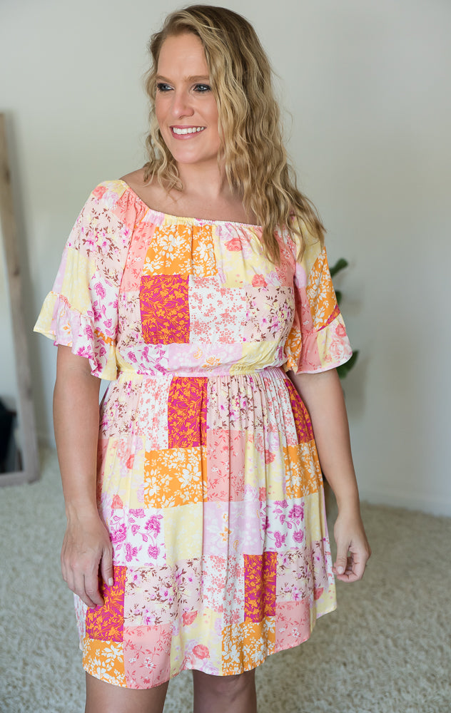 Bringing Back the Sunshine Dress-Andre by Unit-Inspired by Justeen-Women's Clothing Boutique