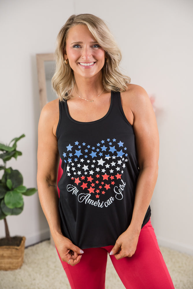 All American Girl Tank-BT Graphic Tee-Inspired by Justeen-Women's Clothing Boutique