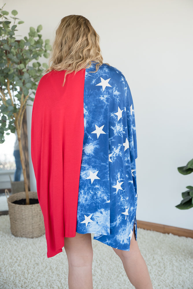 Stars of Liberty Cardigan-Heimish-Inspired by Justeen-Women's Clothing Boutique