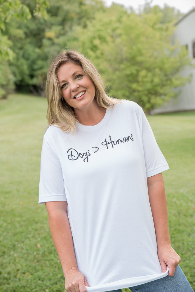 Dogs Over Humans Graphic Tee-BT Graphic Tee-Inspired by Justeen-Women's Clothing Boutique