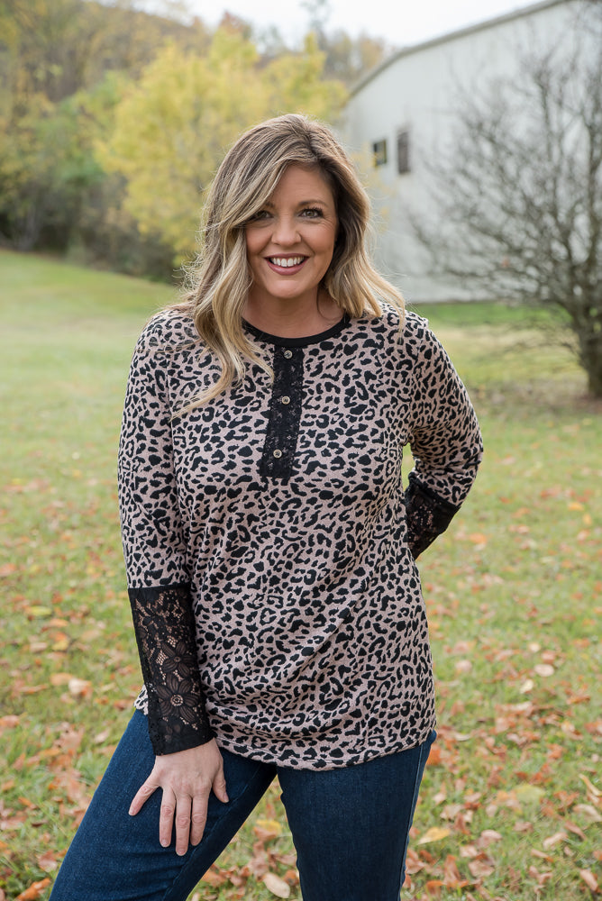 Lady in Leopard Top-YFW-Inspired by Justeen-Women's Clothing Boutique
