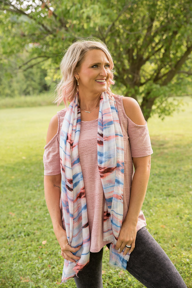 Rose Canyon Scarf-Urbanista-Inspired by Justeen-Women's Clothing Boutique