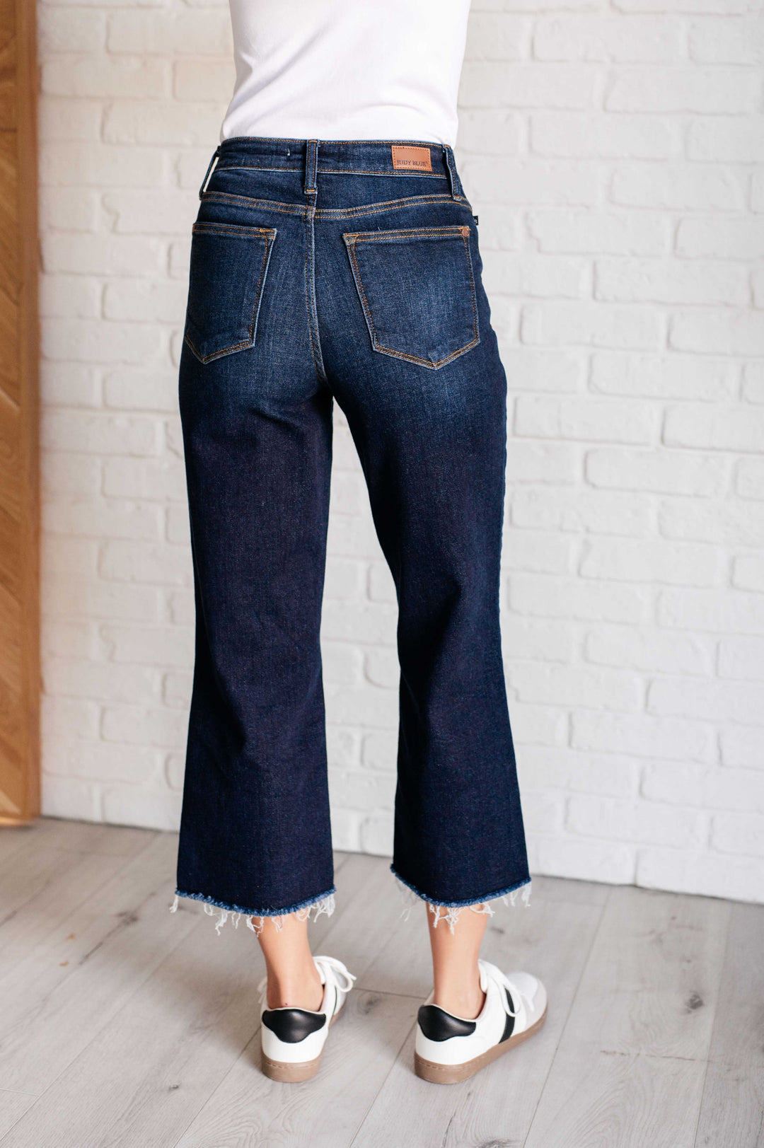 Madeline High Rise Cropped Wide Leg Jeans-Denim-Inspired by Justeen-Women's Clothing Boutique