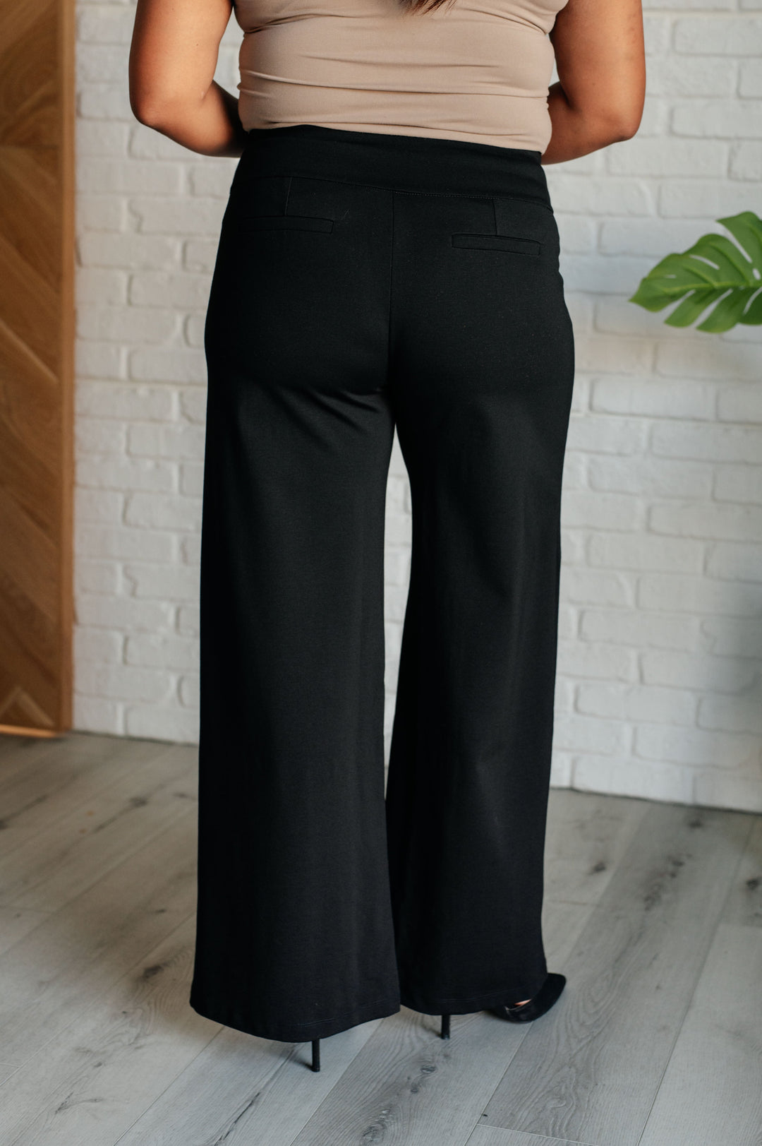 Magic Wide Leg Pants in Black-Pants-Inspired by Justeen-Women's Clothing Boutique