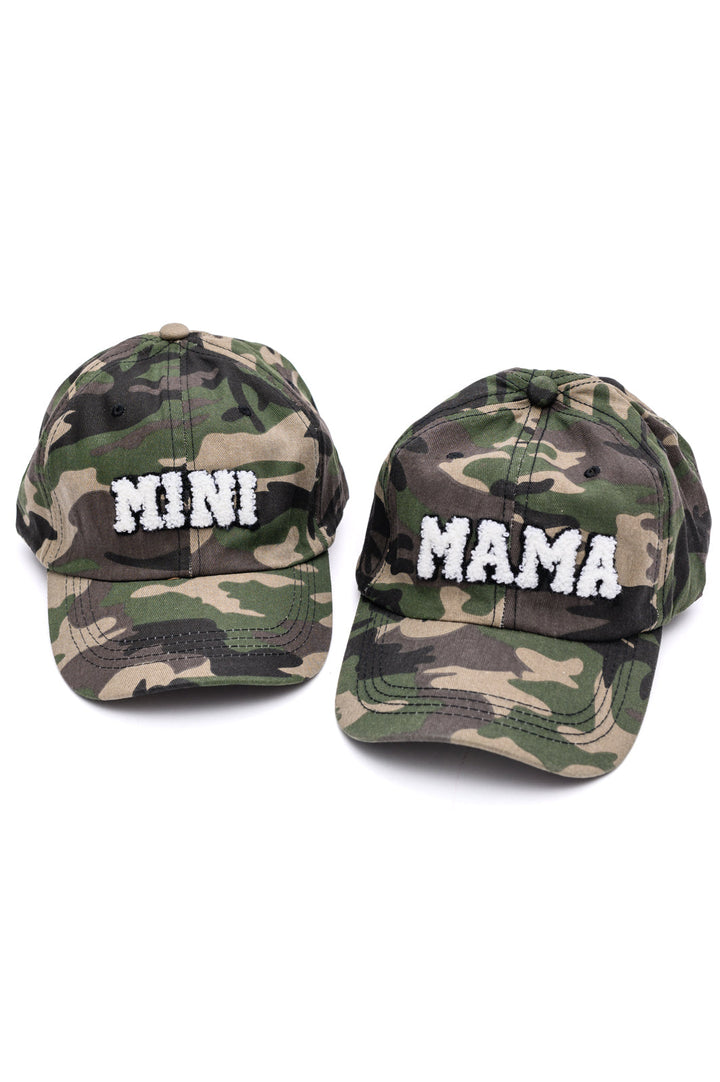 Mama and Mini Hat Set in Camo-220 Beauty/Gift-Inspired by Justeen-Women's Clothing Boutique