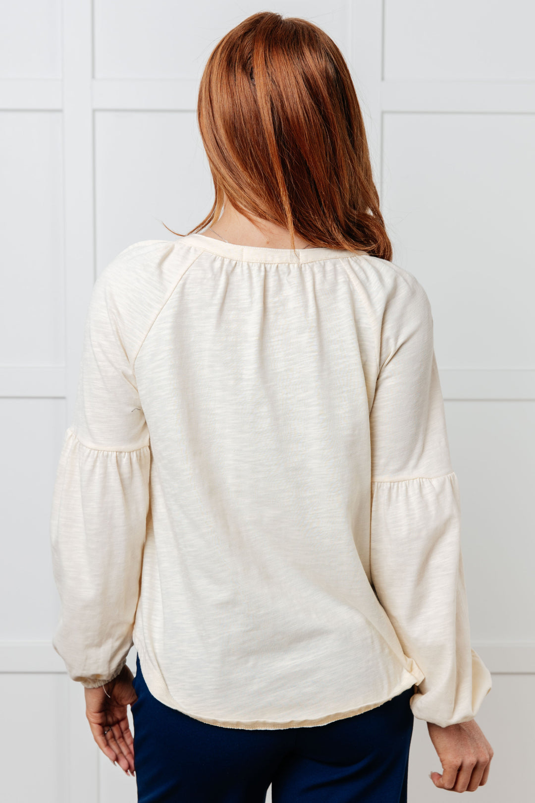 More Than You Would Think Embroidered Blouse-110 Long Sleeve Tops-Inspired by Justeen-Women's Clothing Boutique