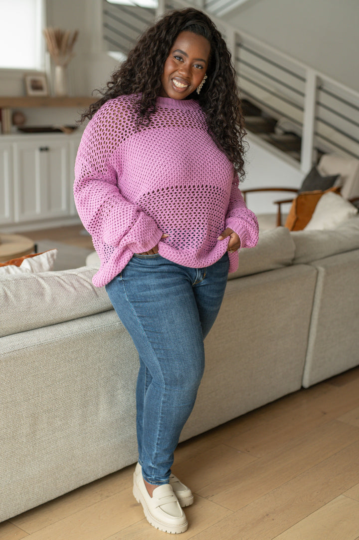 My Latest Love Loose Knit Sweater-Sweaters/Sweatshirts-Inspired by Justeen-Women's Clothing Boutique