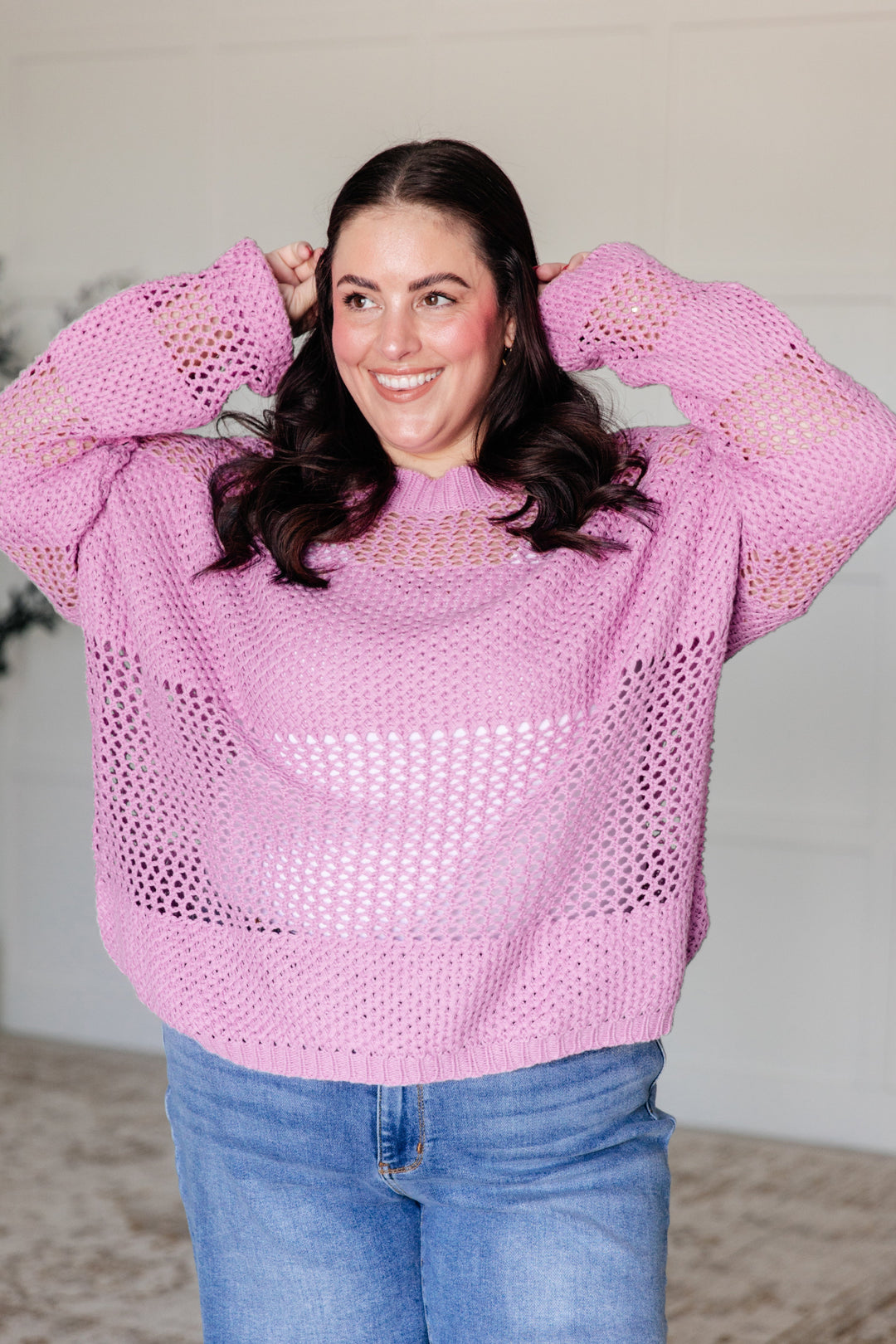 My Latest Love Loose Knit Sweater-Sweaters/Sweatshirts-Inspired by Justeen-Women's Clothing Boutique