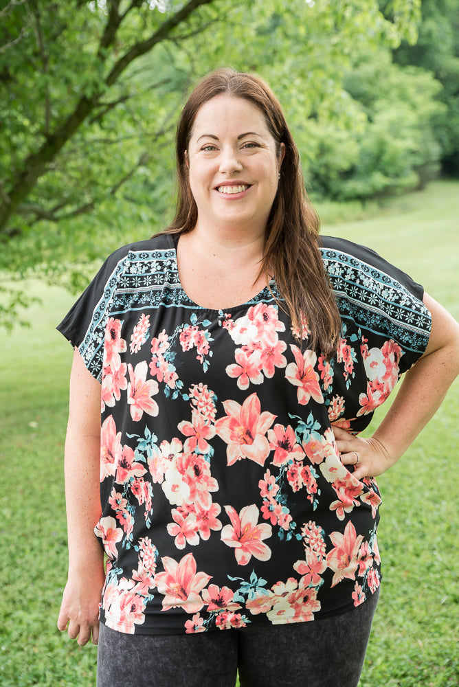 Enchanted Garden Top-White Birch-Inspired by Justeen-Women's Clothing Boutique