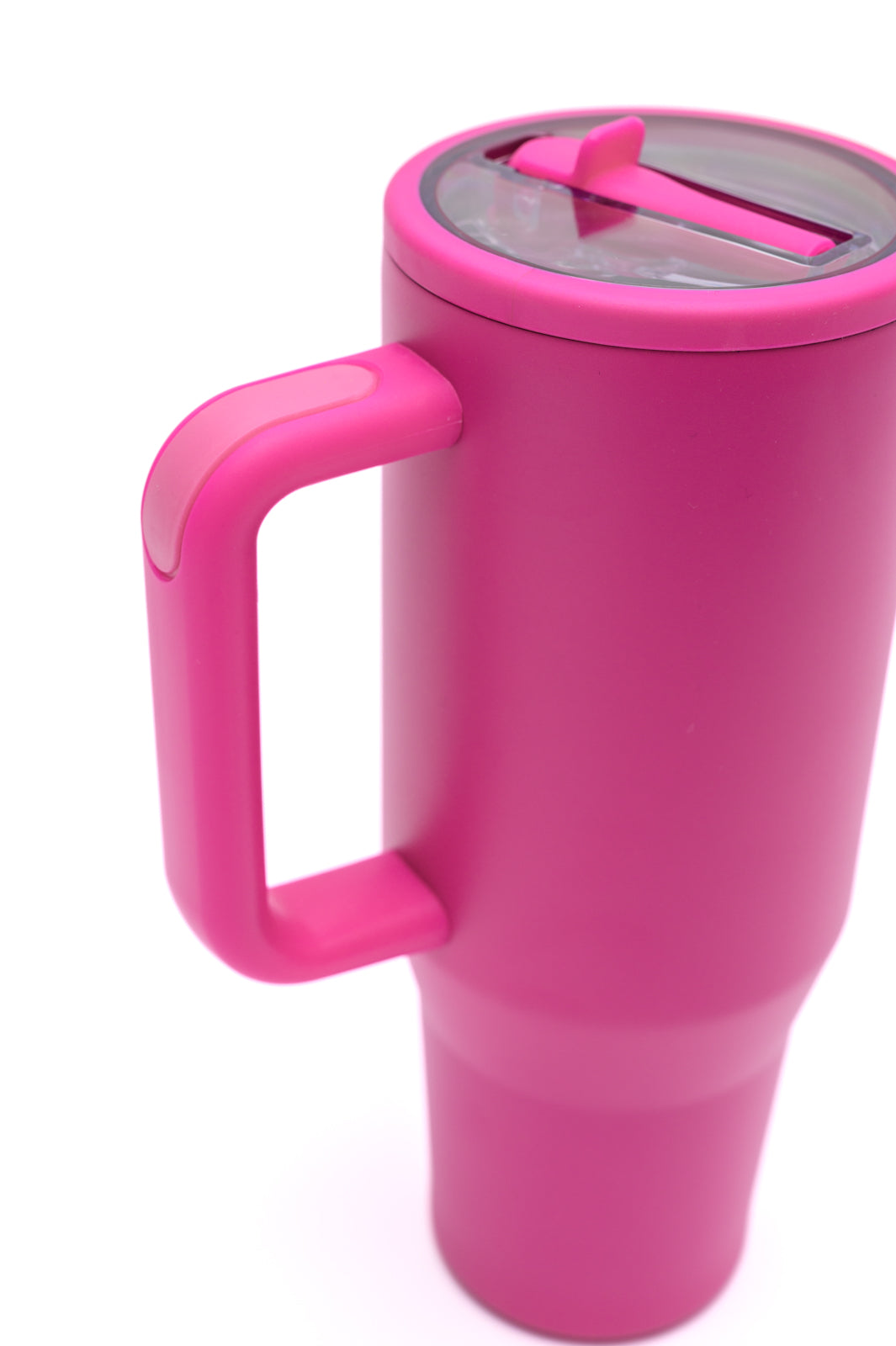 No Spill 40oz Tumbler in Hot Pink-220 Beauty/Gift-Inspired by Justeen-Women's Clothing Boutique