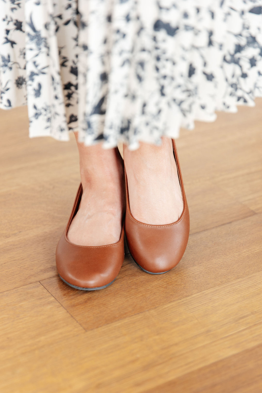 On Your Toes Ballet Flats in Camel-Shoes-Inspired by Justeen-Women's Clothing Boutique in Chicago, Illinois