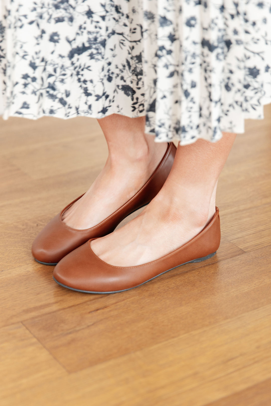 On Your Toes Ballet Flats in Camel-Shoes-Inspired by Justeen-Women's Clothing Boutique in Chicago, Illinois