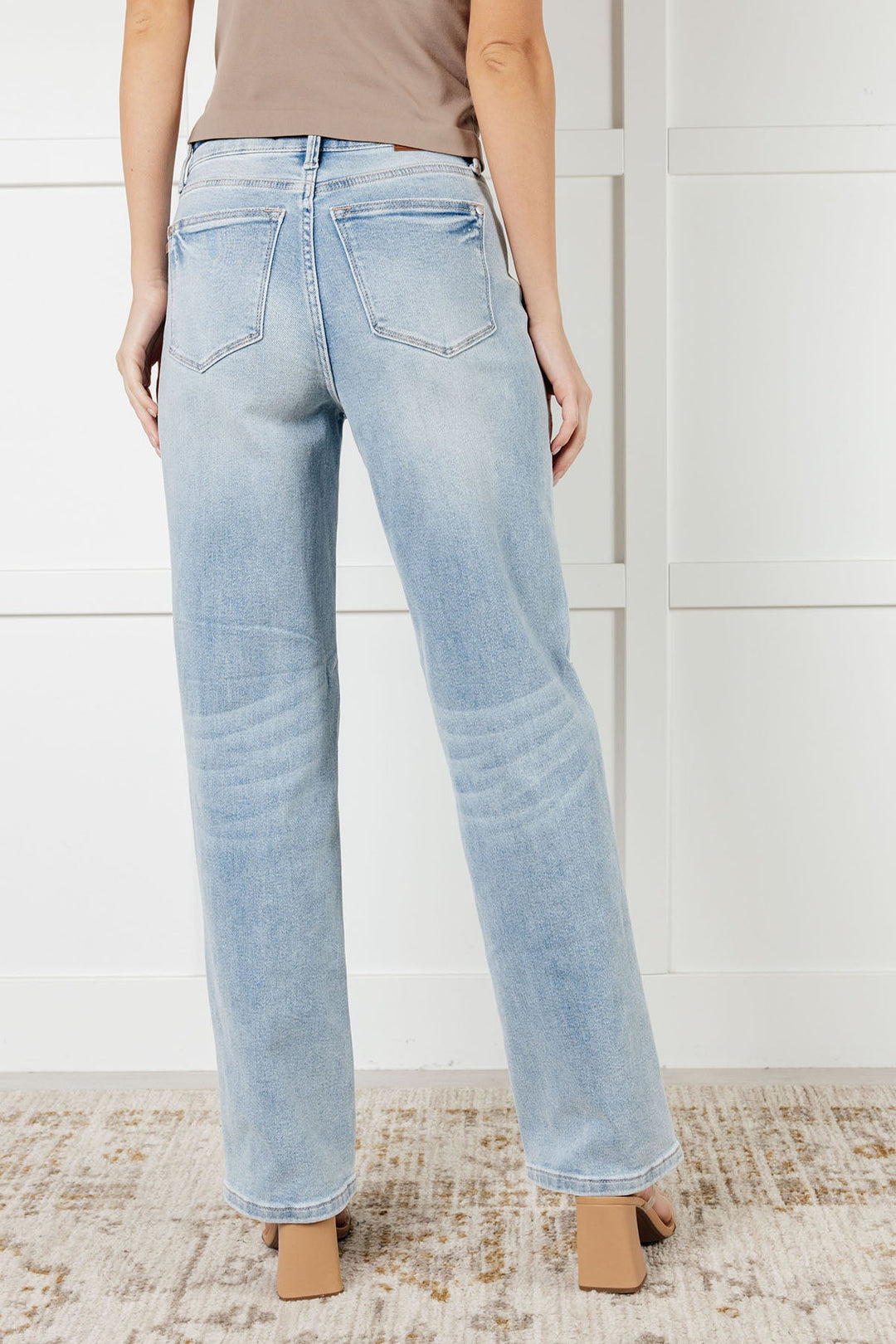 Patricia High Rise Rigid Magic 90's Straight Jeans-Denim-Inspired by Justeen-Women's Clothing Boutique