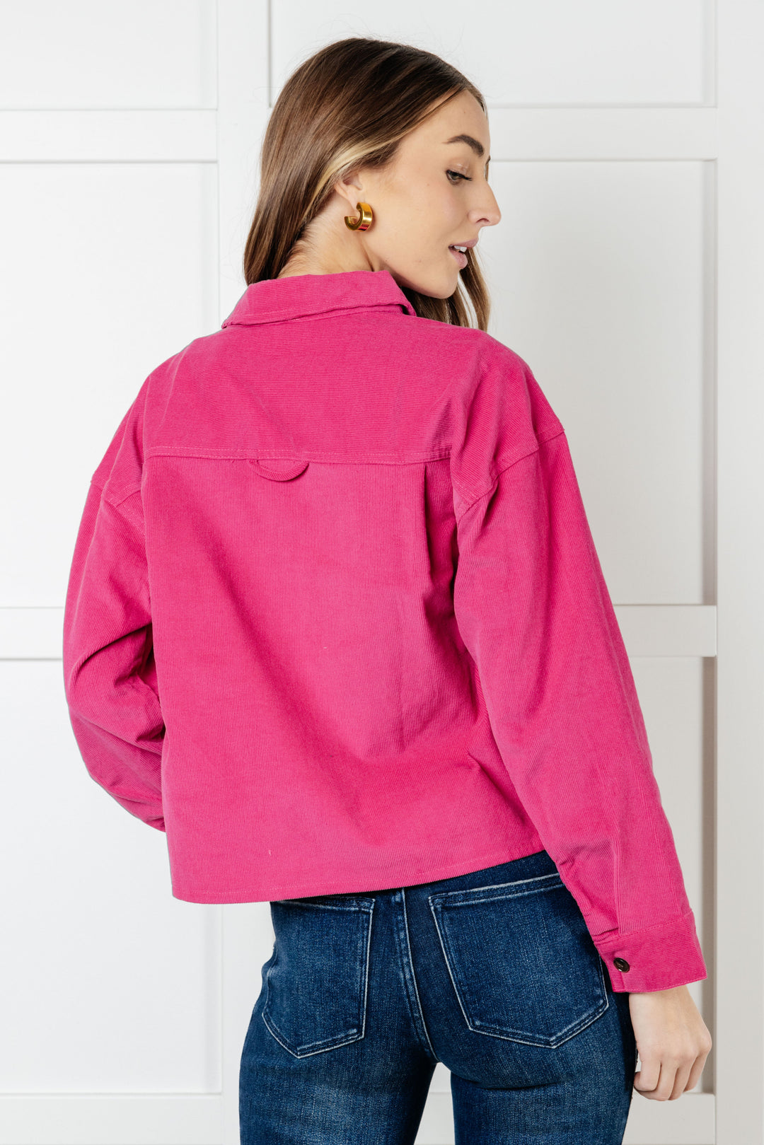 Perfect Pop of Pink Jacket-Outerwear-Inspired by Justeen-Women's Clothing Boutique