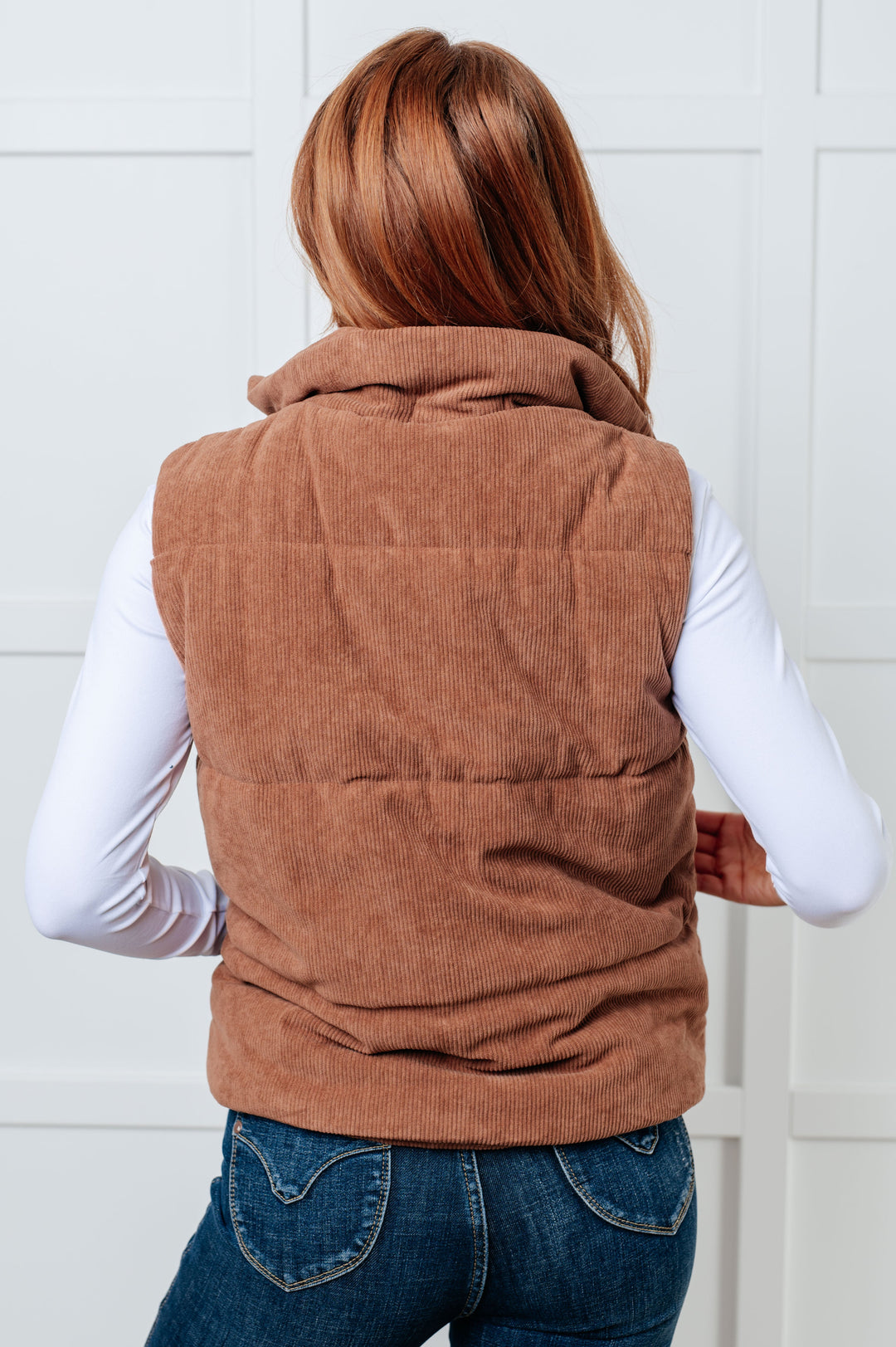 Set Me Up Corduroy Puffer Vest-Outerwear-Inspired by Justeen-Women's Clothing Boutique