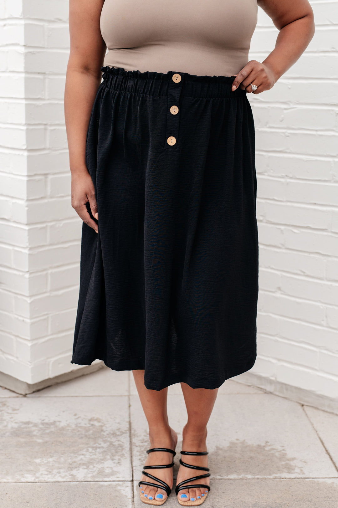 She's a Scholar Mid-Length Skirt-Bottoms-Inspired by Justeen-Women's Clothing Boutique in Chicago, Illinois